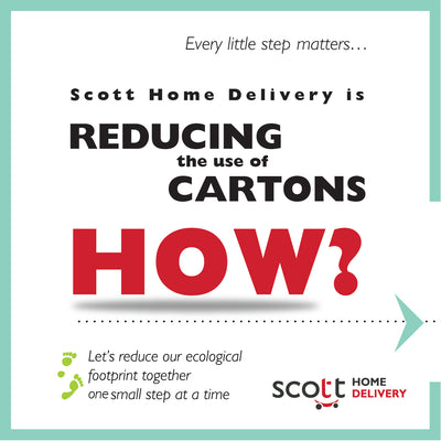 Cardboard Reduction Project on Scott Home Delivery