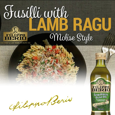 Recipe - Fusilli with Lamb Ragu, Molise Style