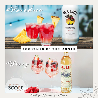 Cocktails to make at home: Malibu Paradise and Lillet Berry