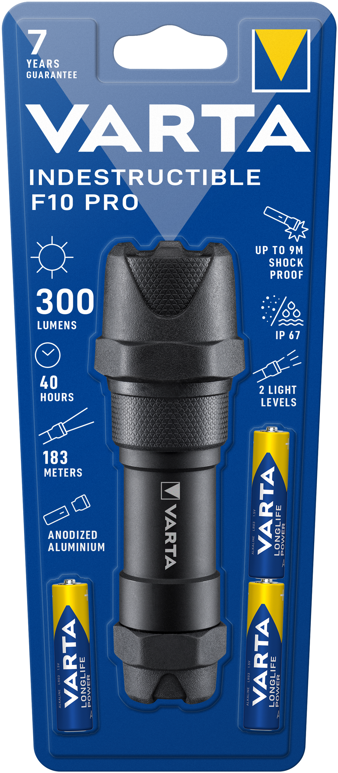 Varta 18710 Indestructible F10 Pro