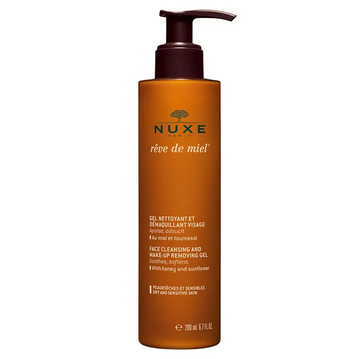 Nuxe Rêve de Miel Gel Nettoyant & Demaquillant 200ml