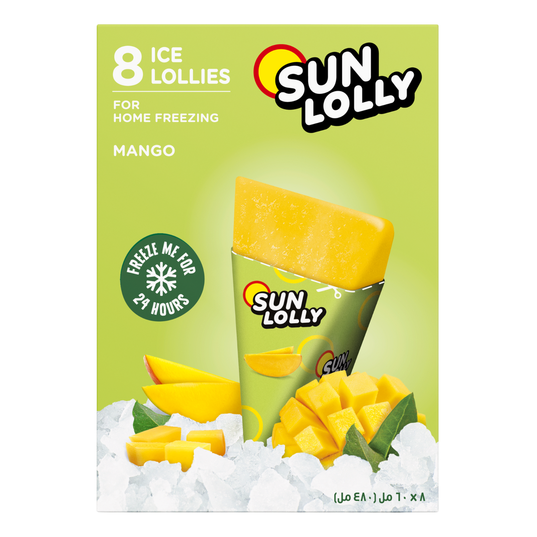 Sun Lolly Mango (8 pieces- 60ml)
