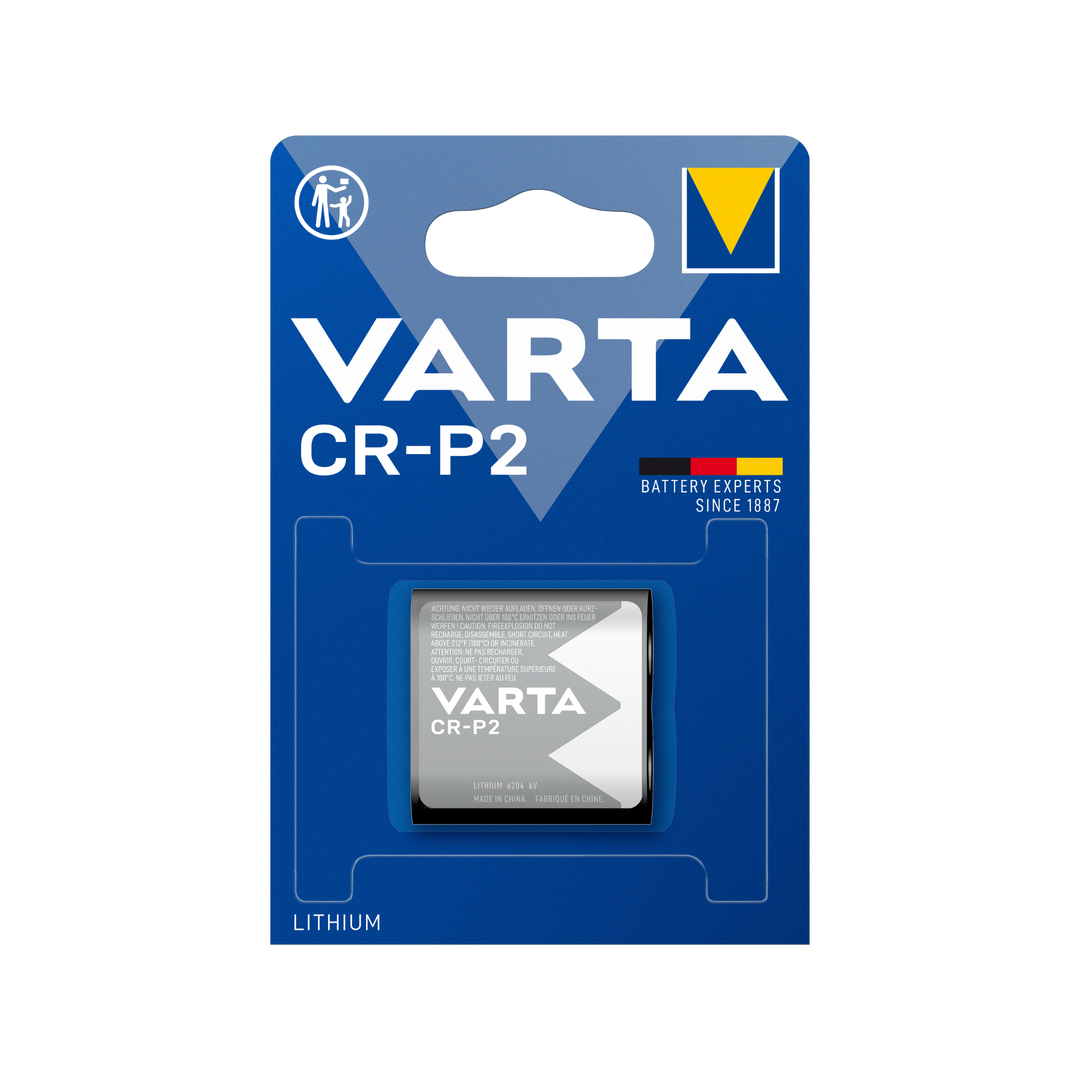 Varta Pile Electronique Lithium Cylinder CR P2