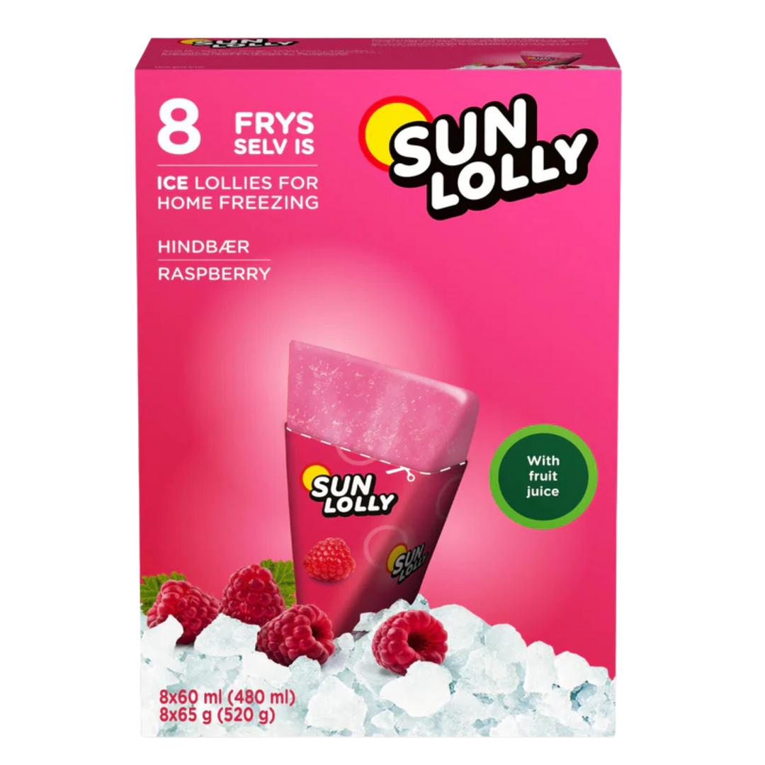 Sun Lolly Raspberry (8 pieces- 60ml)