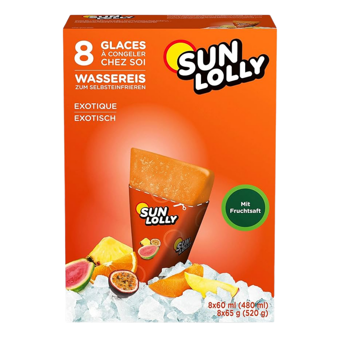 Sun Lolly Exotic (8 pieces- 60ml)