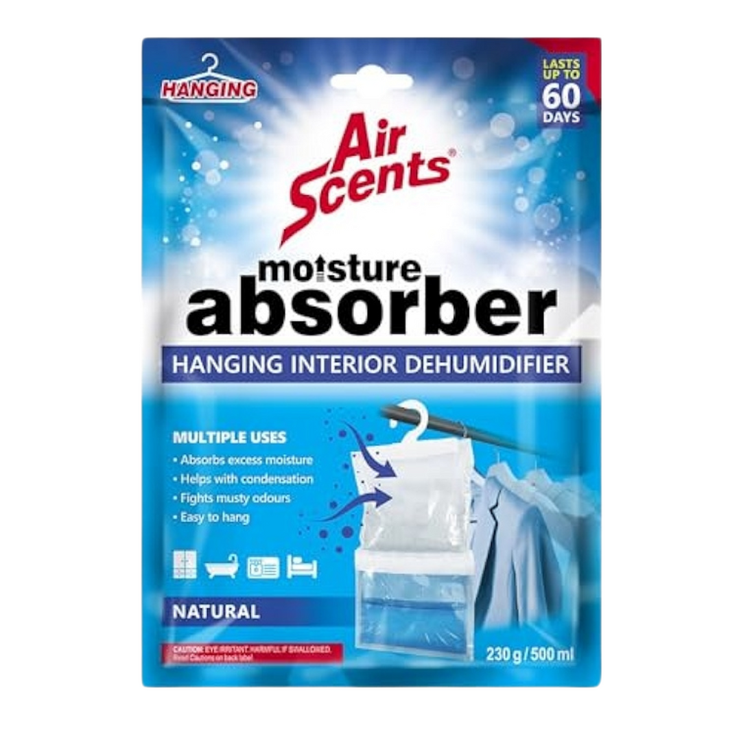 Air Scents Hanging Moisture Absorber - Natural