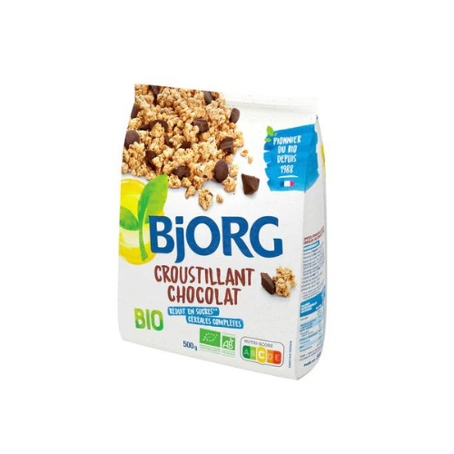Bjorg Céreales Croustillant Chocolat 500g