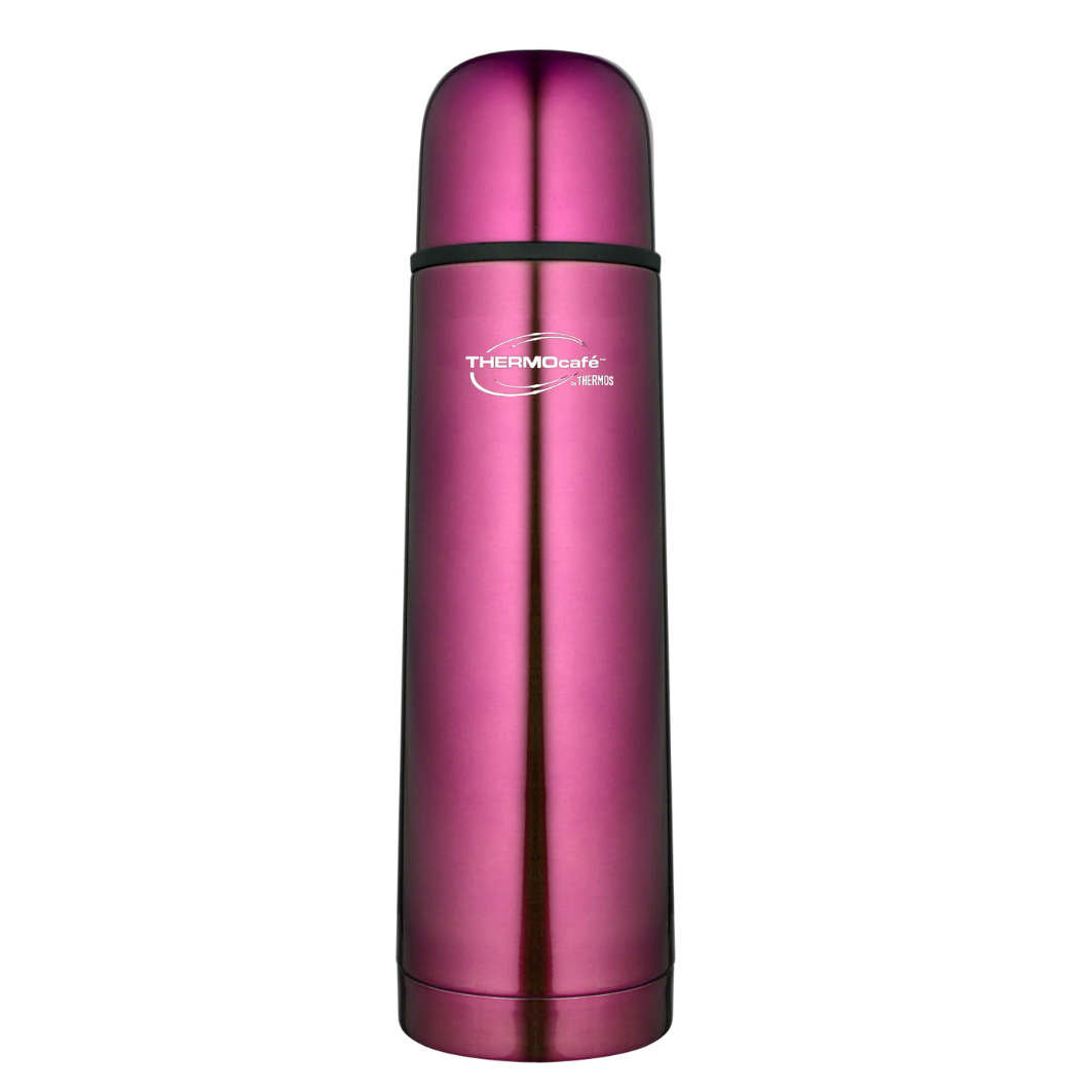 Metaltex Nettuno Vacuum Flask - 0.30 Litre (10 Oz) Capacity, Double-Walled Insulated Bottle With Cup