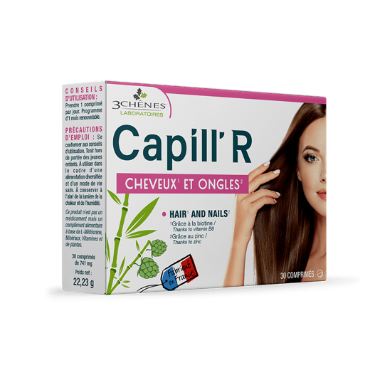 3 Chenes Capill'r hair and nails - 30 tablets