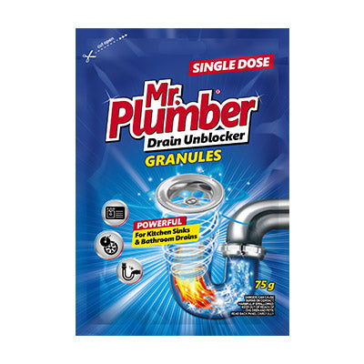 Mr Plumber Drain Unblocker Granules 75g