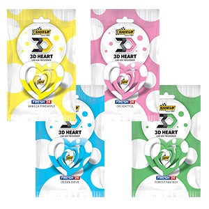 Shield Heart Freshener - All scents