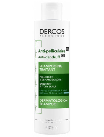 Vichy Dercos Shampooing Anti-Pelliculaire Gras 200Ml