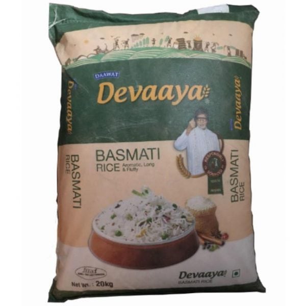 Devaaya Basmati rice 20kg