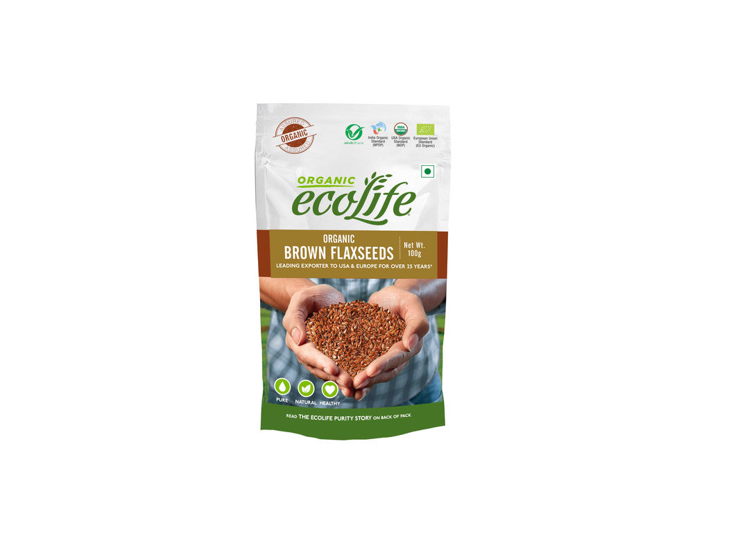 Ecolife Organic Flax Seed 100g