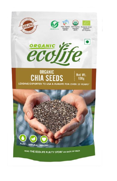 Ecolife Organic Chia Seed 100g