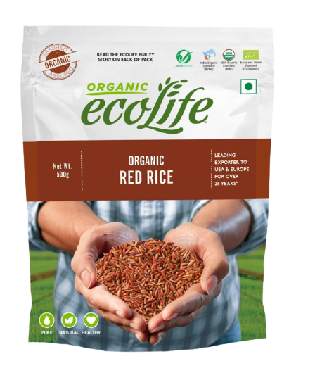 Ecolife Organic Red Rice 500g