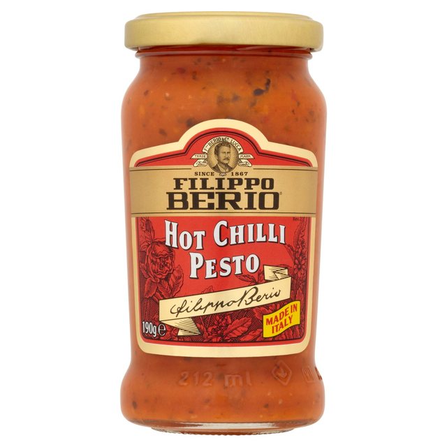 Filippo Berio Hot Chilli Pesto Sauce 190g
