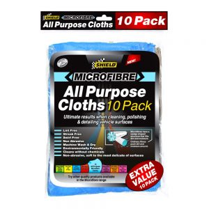 Shield Microfibre All Purpose Cloths 10 pks