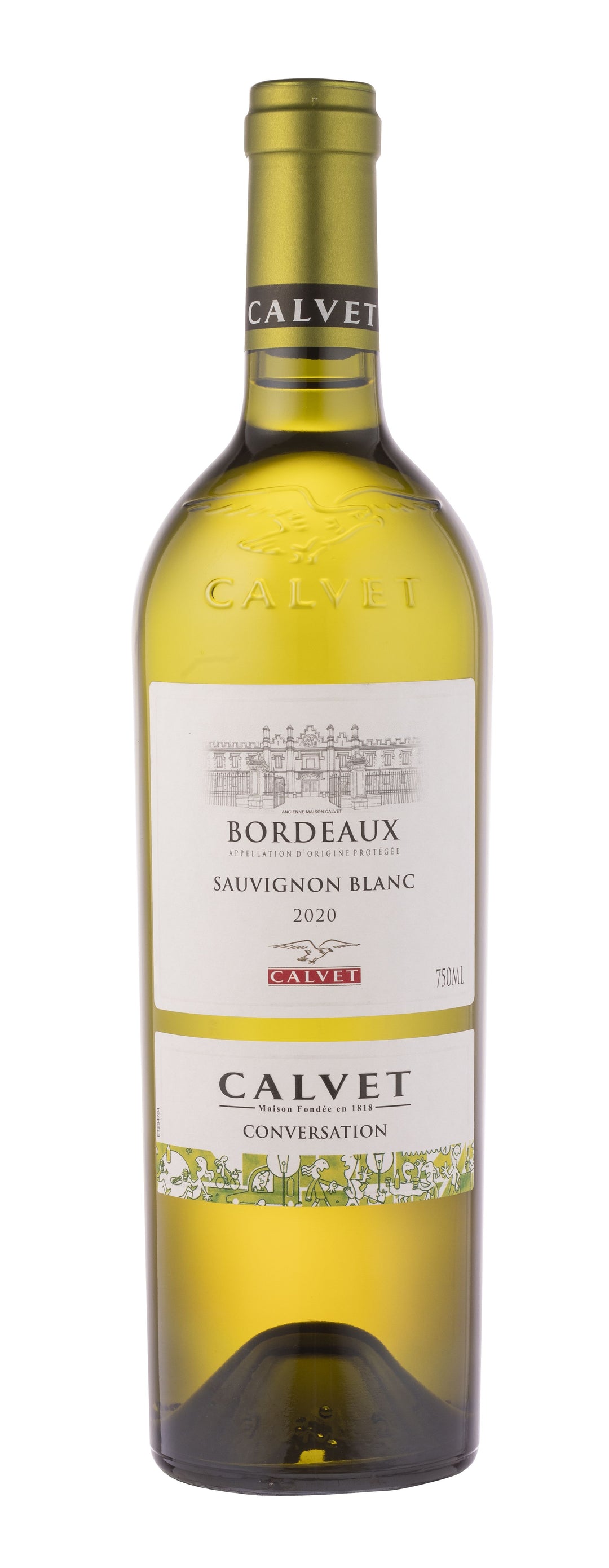 Calvet Conversation Bordeaux Semillon Sauvignon Blanc 2021 / 2023 (PROMO)