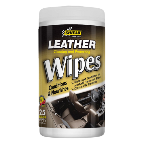 Shield Leather Care Wipes - SH151 25's