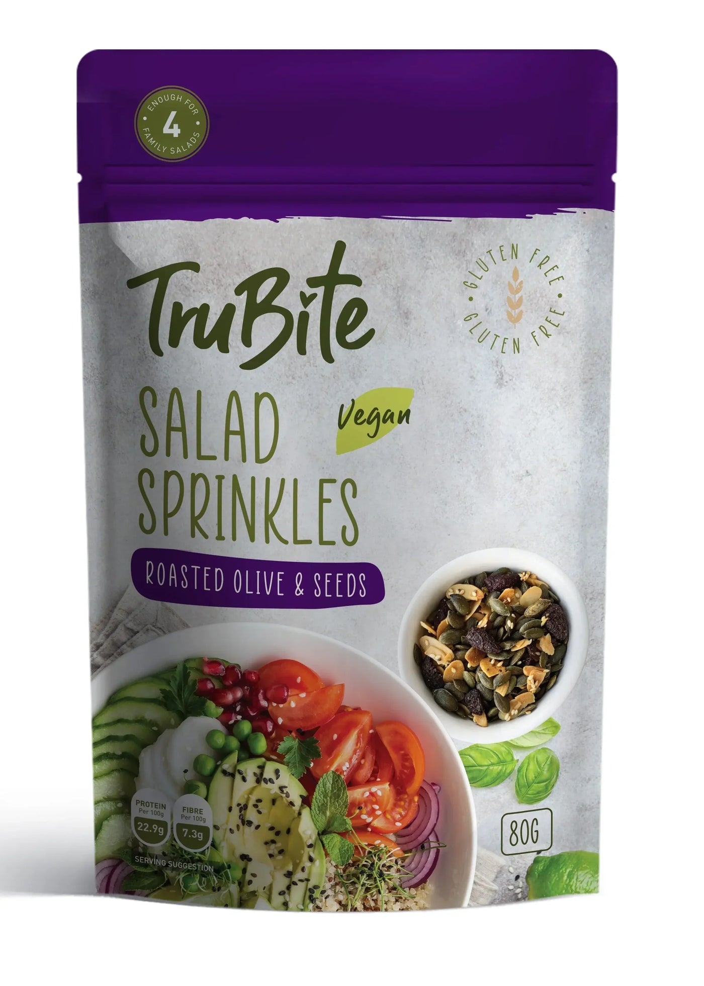 Trubite Roasted Olive & Seeds Salad Sprinkles 80g