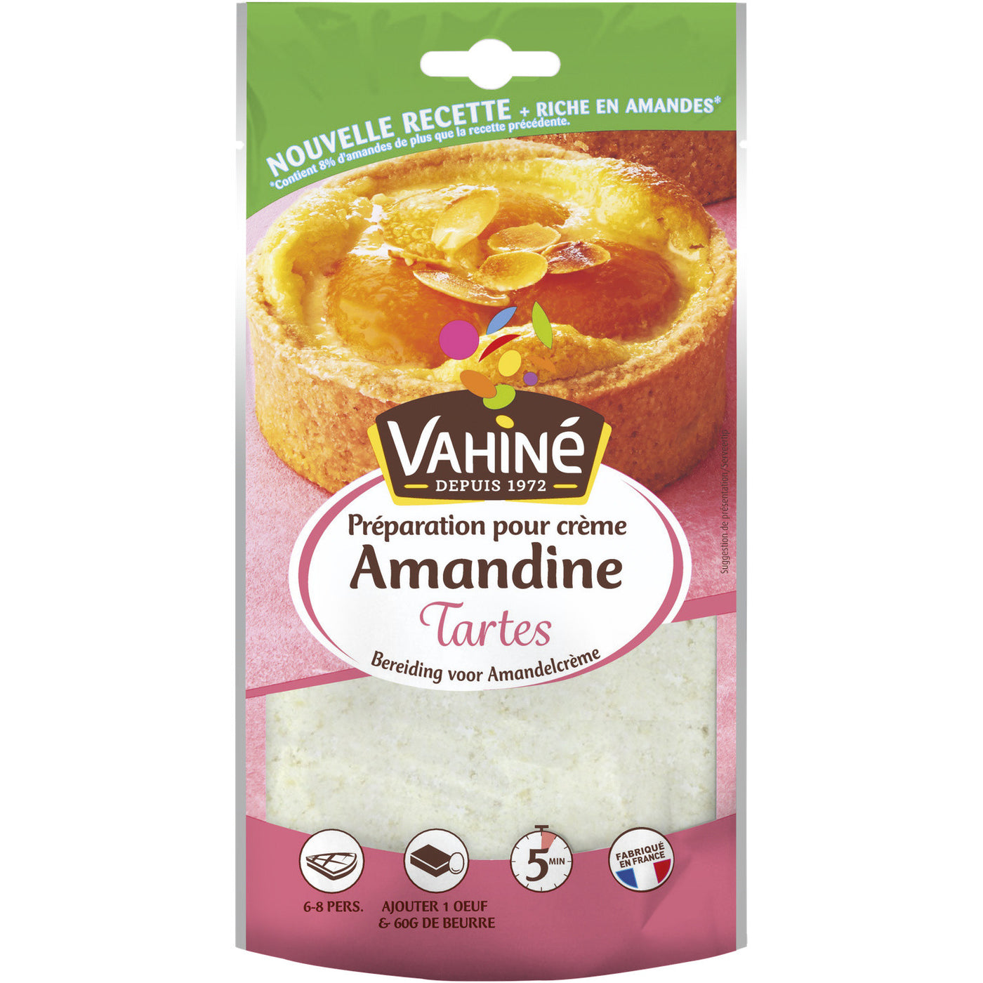Vahiné Doy Creme Amandine 200g (Best Before: 29.06.2024)
