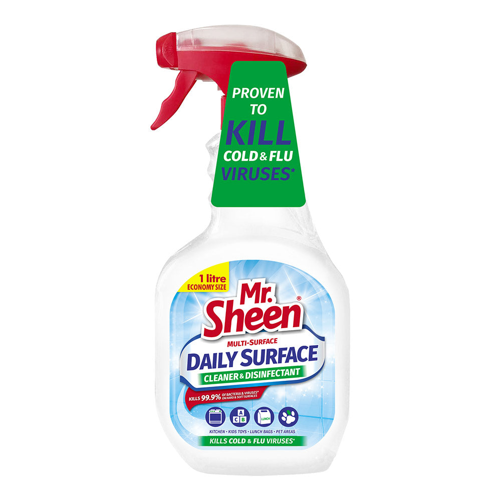 Mr Sheen Daily Surface Cleaner & Disinfectant 1L