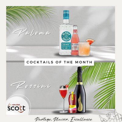 Cocktails to make at home: Paloma and Rossini