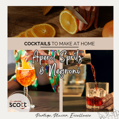 Cocktails To Make At Home: Aperol Spritz and Negroni
