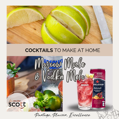 Cocktails To Make At Home: Absolut Mule and Vodka Melo
