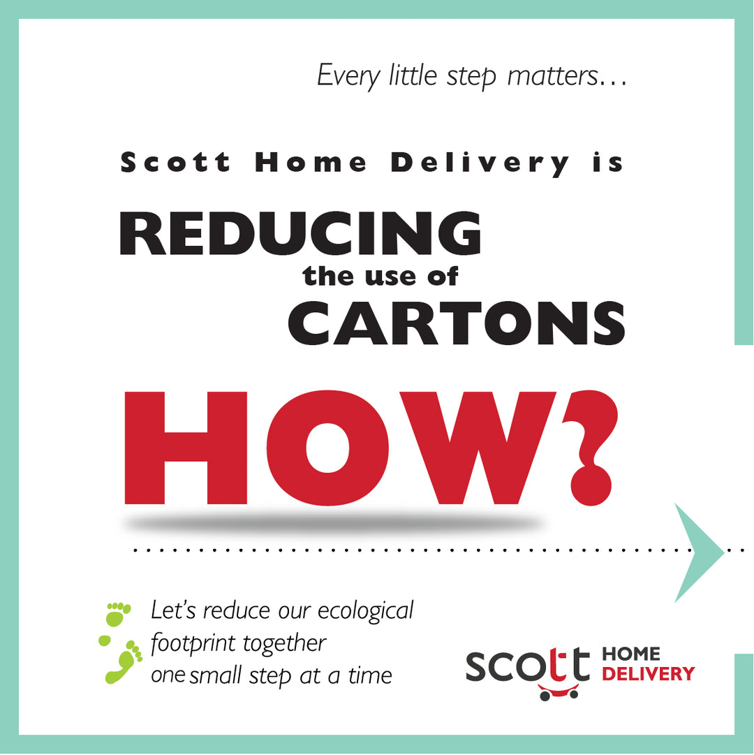 Cardboard Reduction Project on Scott Home Delivery