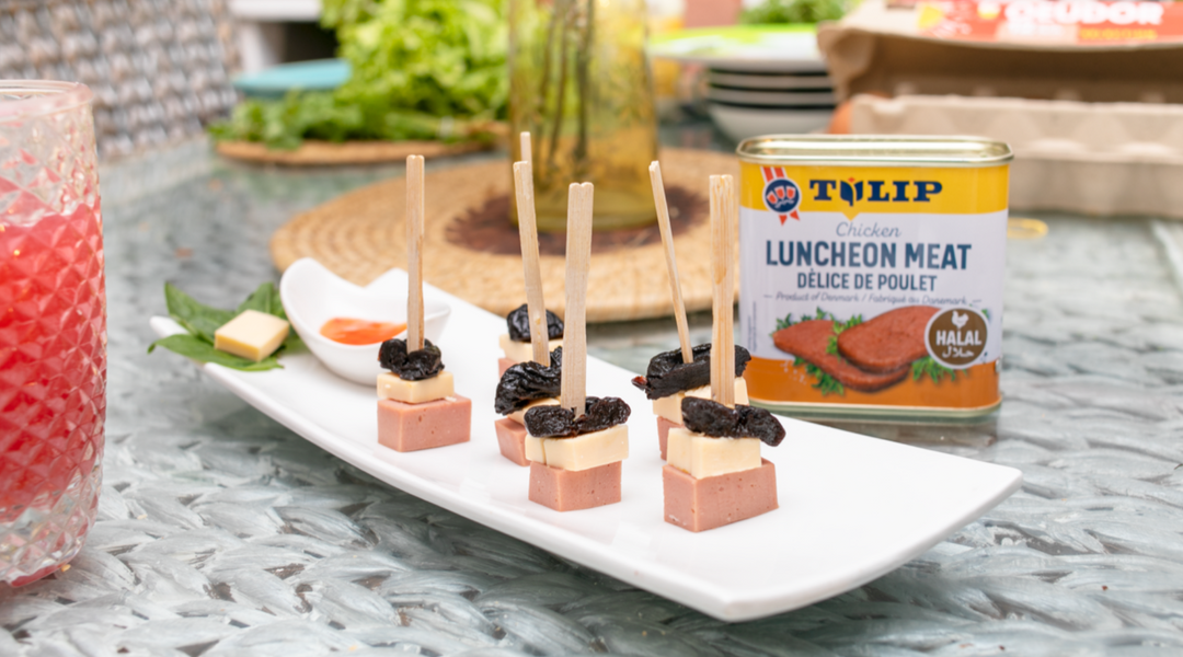 🧀 Idée Apéro : Brochettes Apéritives de Tulip, Fromage et Pruneau
