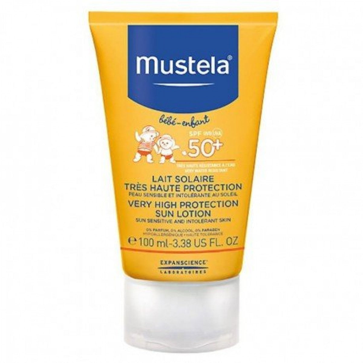 Mustela Very High Protection Sun Lotion - SPF 50+ (100Ml)