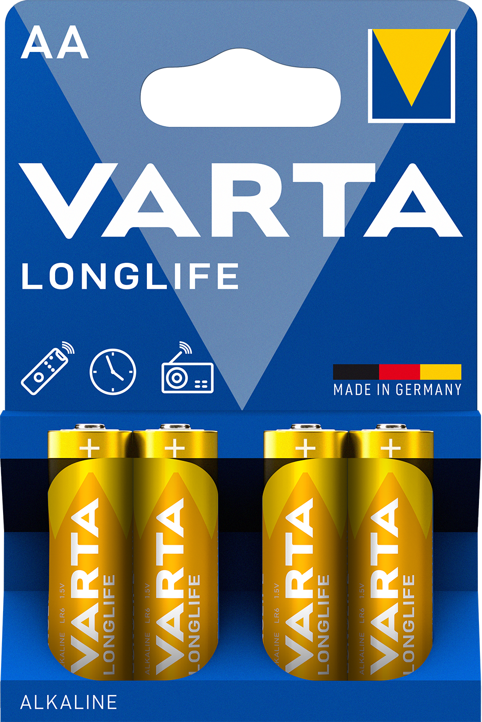 Varta Longlife 4106 - AA (4 batteries)