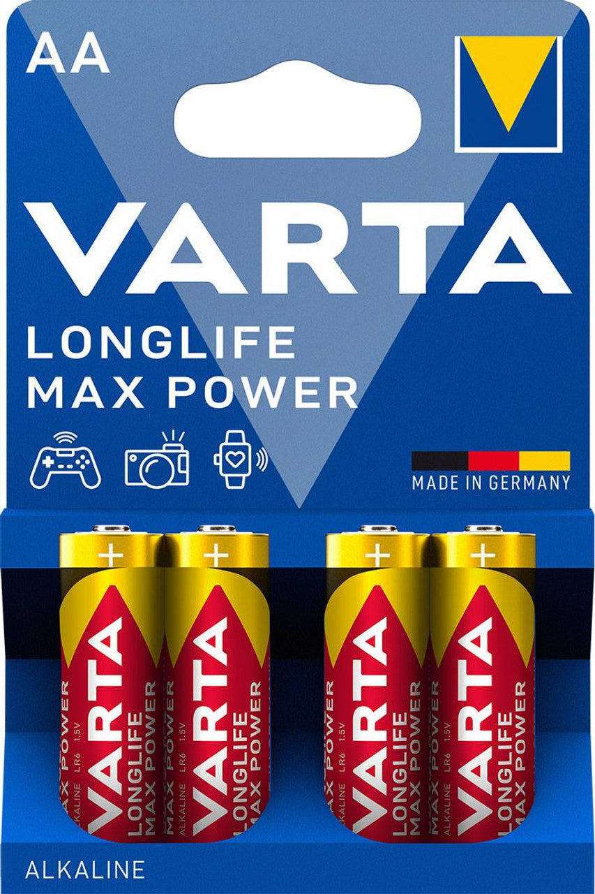 Varta Longlife Max Power 4706 AA (4 batteries)