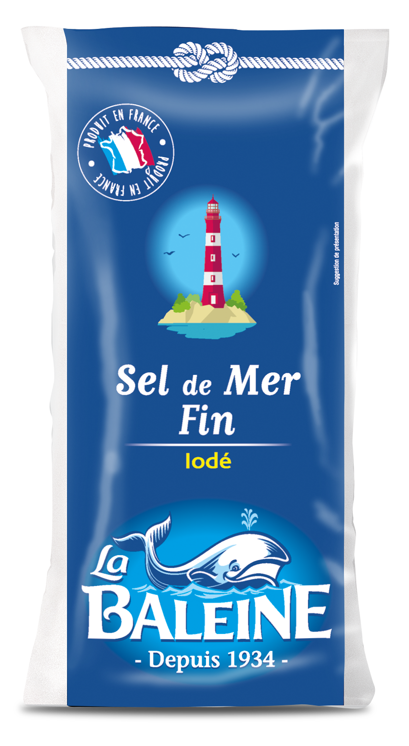 La Baleine Sachet Poly Fin 500g