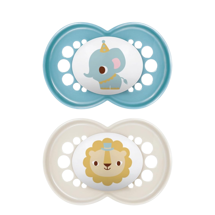 MAM Sucette Silicone Original 18+ Mois Animaux (Lot de 2)