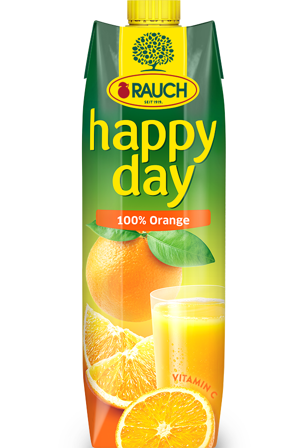 Rauch Happy Day Orange 1000ml (Best Before 31.07.2026)