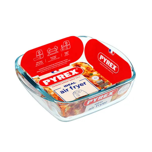 PYREX 211B100/7940 AIRFRYER SQUARE DISH 1L