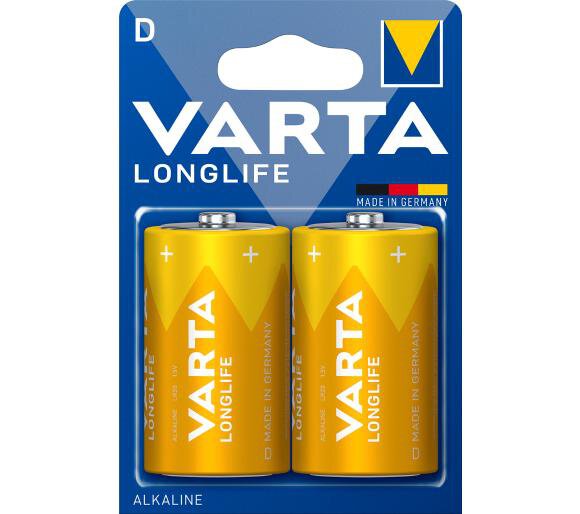 Varta Longlife 4120 - D  (2 batteries)