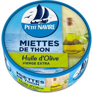 Petit Navire Thon Miette Olive 160g