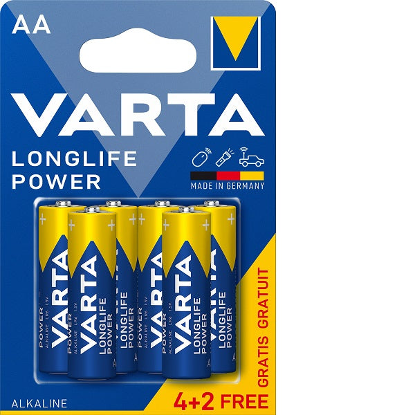 Varta Longlife Power 4906 - AA (4+2G) X6