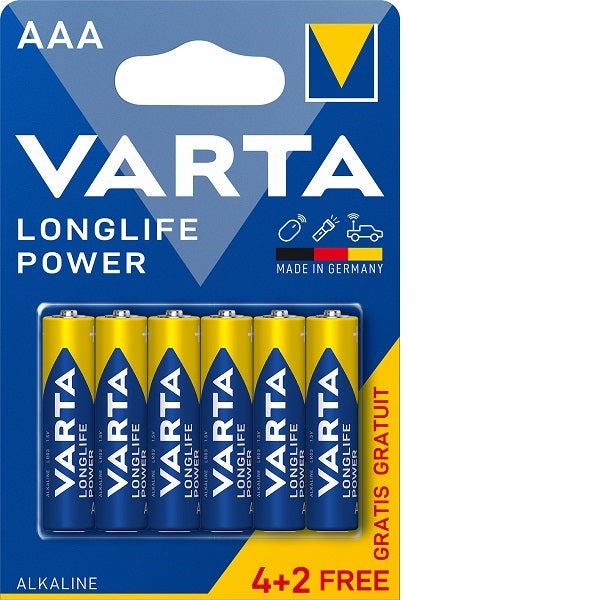 Varta Longlife Power 4903 - AAA (4+2G) X6