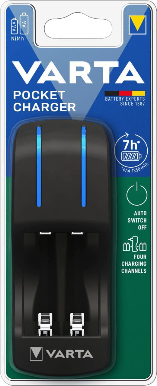 Varta pocket battery charger - No Batteries included