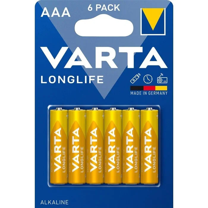 Varta Longlife 4103 - AAA 6 batteries (4+2 free)