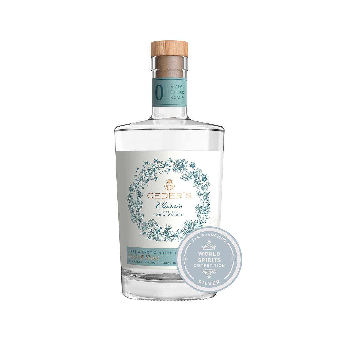 Ceder's Classic Non-Alcoholic Gin 50cl