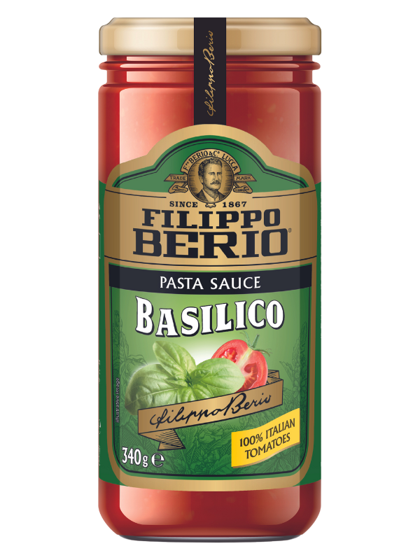 Filippo Berio Basil Pasta Sauce 340g