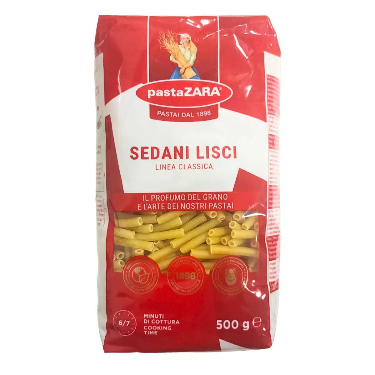 Pasta Zara Sedani Lisci No40 500g