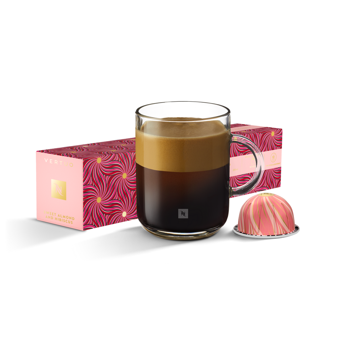 Nespresso Vertuo Sweet Almond And Hibiscus (230 ml) - Festive Collection 2025