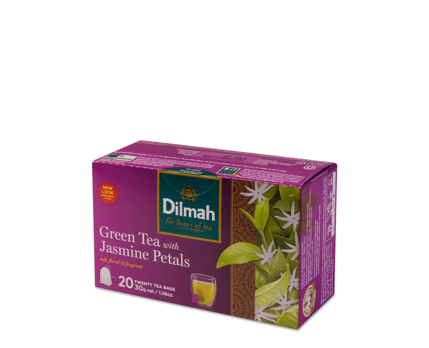 Dilmah Tag Jasmine Green Tea 20 tea bag